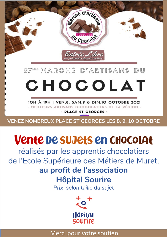 27ème Marché d'Artisans du Chocolat
