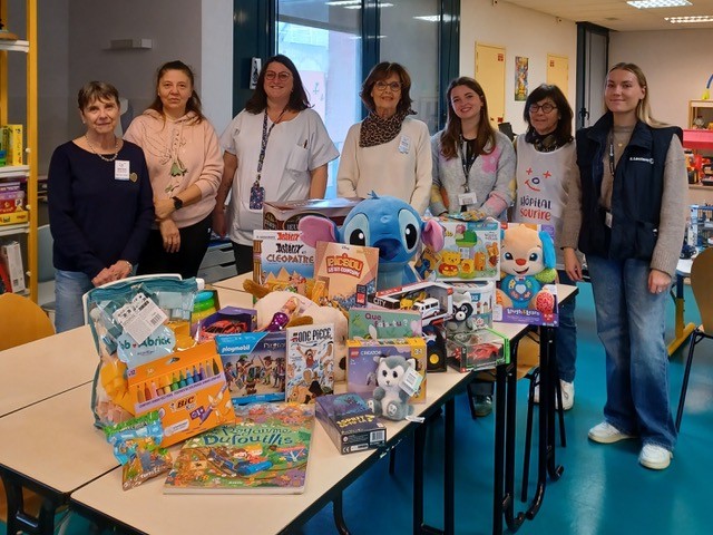 Collecte de jouets et jeux de société au profit des enfants hospitalisés