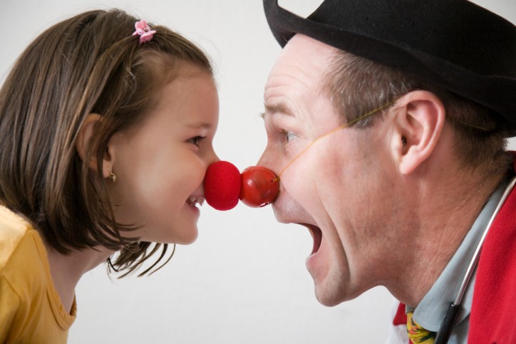 enfant et clown