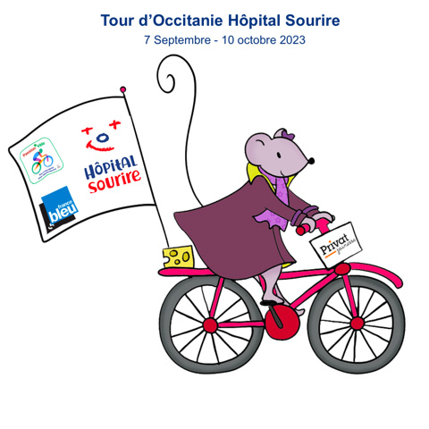 Le tour d'Occitanie d'Hôpital Sourire pour financer la création d'un film pour les enfants hospitalisés.