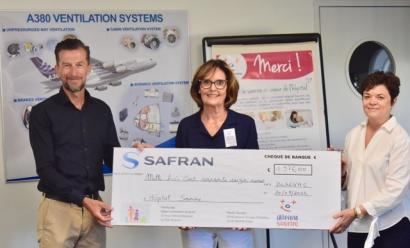 Don de Safran ventilation systems à Hôpital Sourire