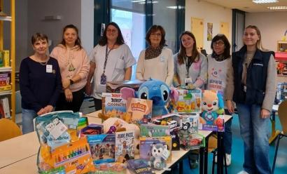 Collecte de jouets et jeux de société au profit des enfants hospitalisés